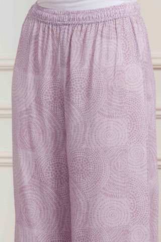 Pink Floral Printed Kurta Set
